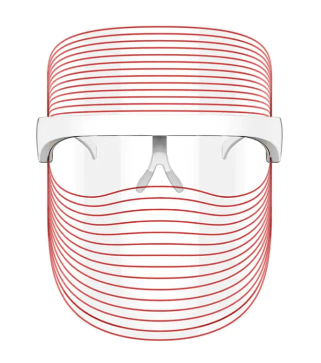 7-Color LED Red Light Therapy Skin Rejuvenation Mask