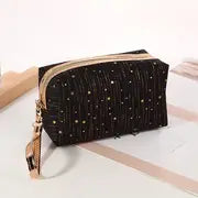 Portable Makeup Bag for Women - Travel Toiletry Organizer