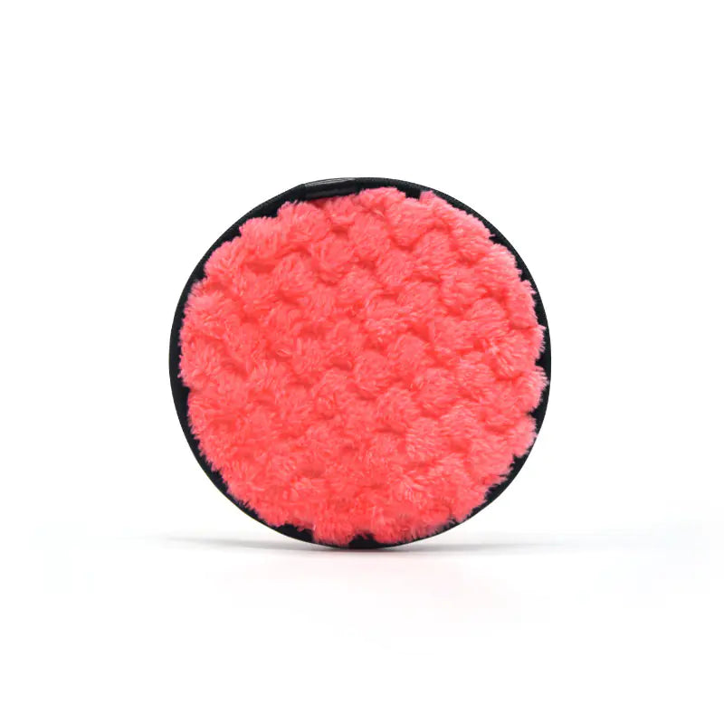Wholesale Round Striped Makeup Remover Cleansing Puff
