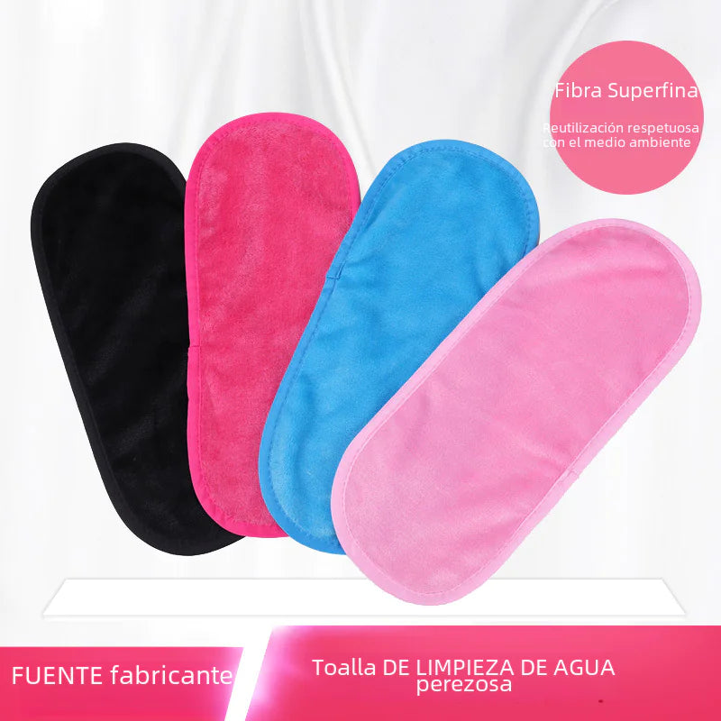 Black Makeup Remover Face Towel for Easy Cleansing