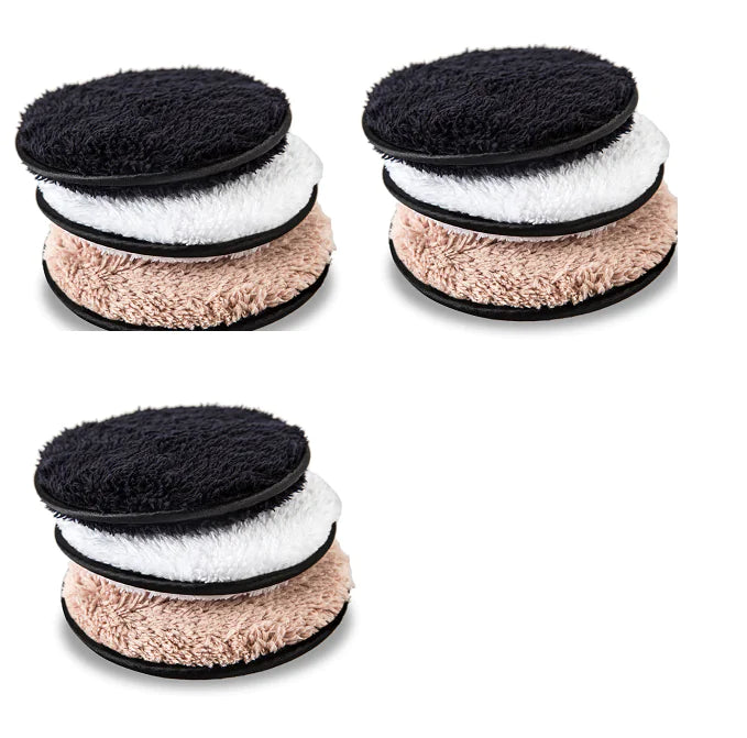 Water Clean Lazy Makeup Remover Puff - Double-Sided Velvet