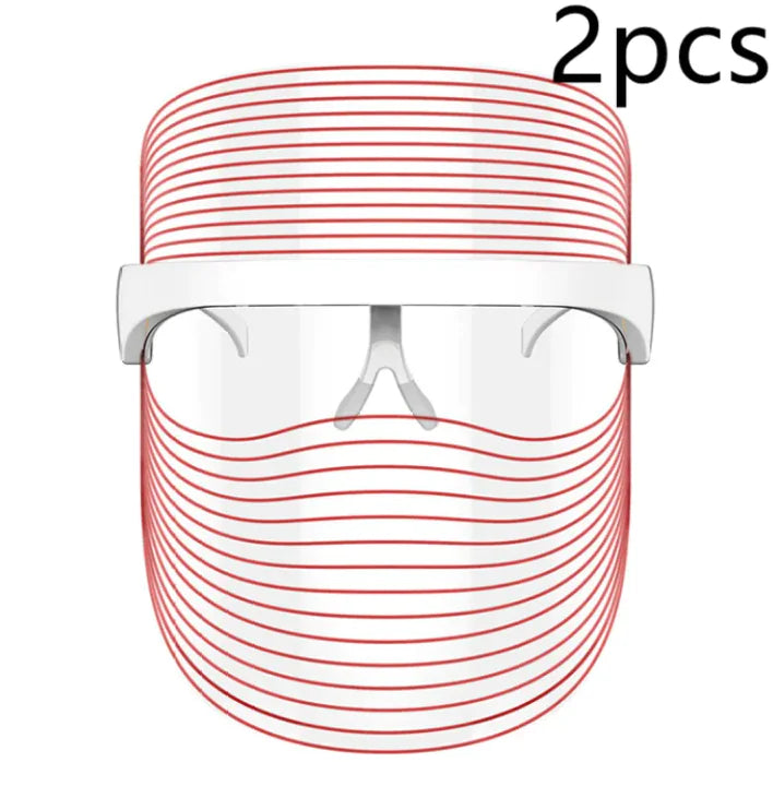 7-Color LED Red Light Therapy Skin Rejuvenation Mask